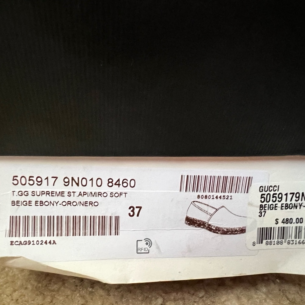 Gucci Espadrilles
GG Supreme St AP/Miro Soft - New Size 7 - Picture 8 of 12